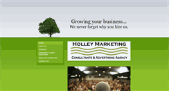 Desktop Screenshot of holleymarketingconsultants.com